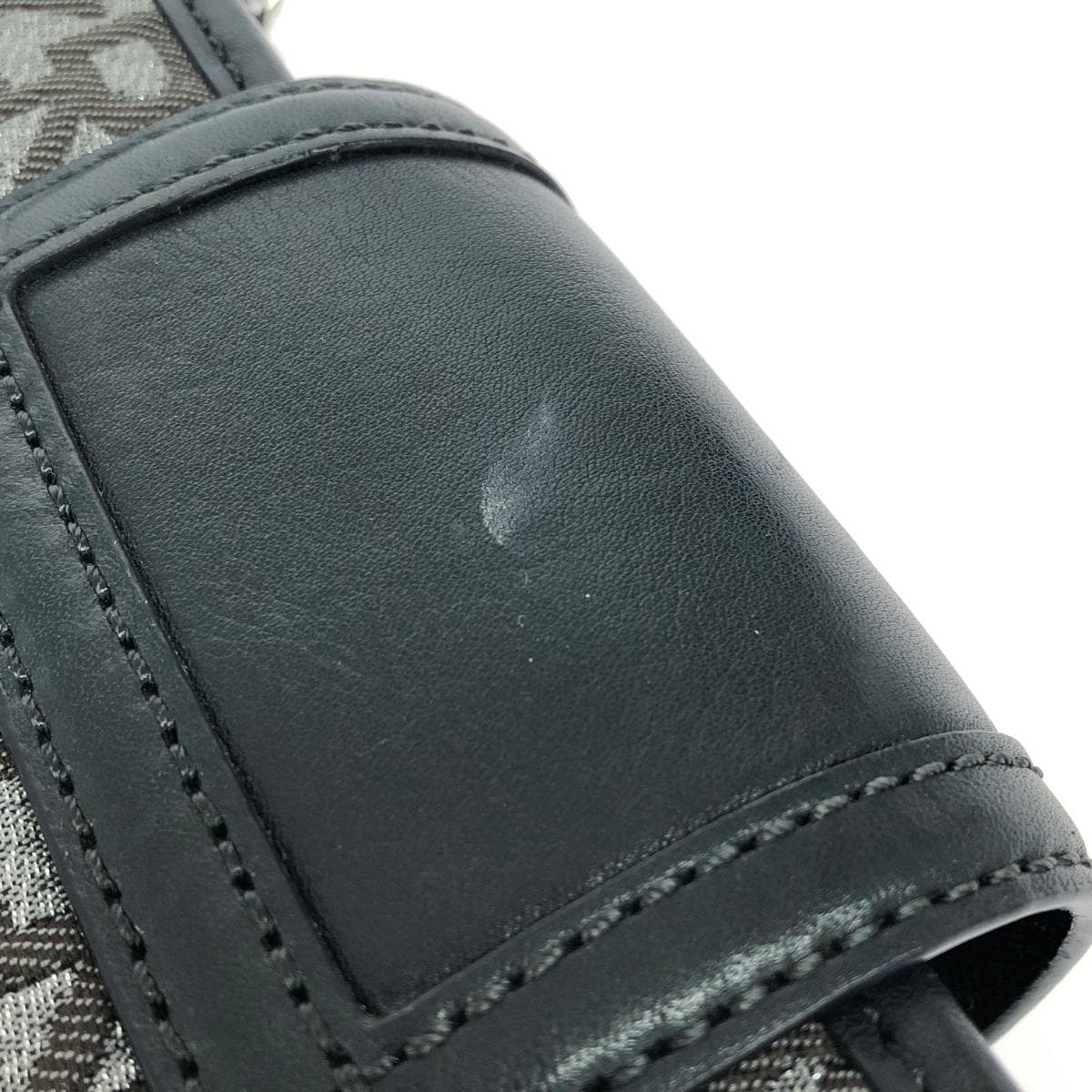 DONNAKARAN Shoulder Bag Logo Pattern/Canvas × Leather Ladies 7