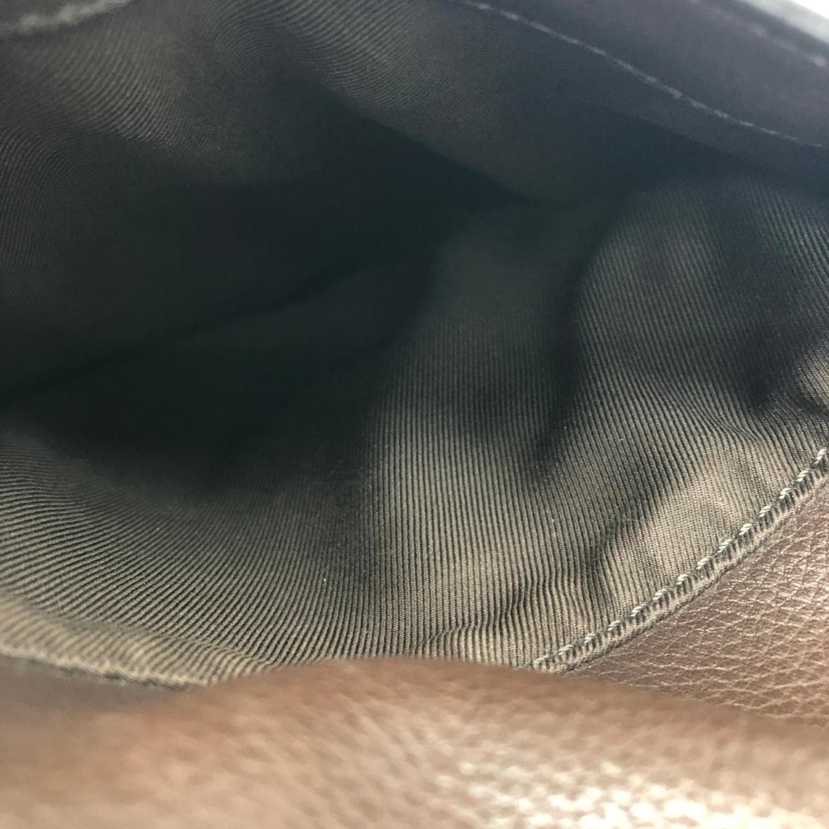 COACH Shoulder Bag Leather Brown Unisex 6