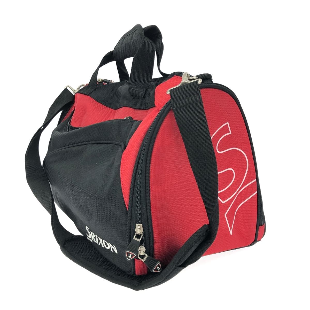 SRIXON Srixon Boston Bag Good Condition Nylon Black Unisex 3