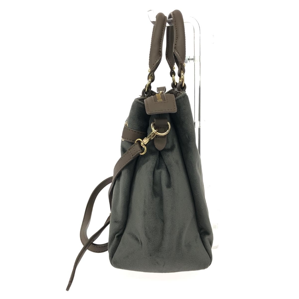 Samantha Vega 2WAY Bag Velvet Gray Women's 2