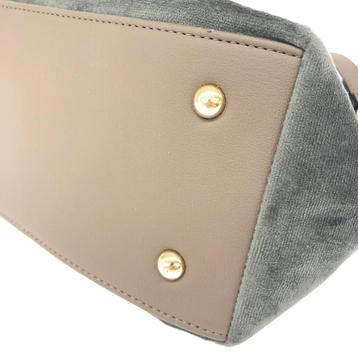 Samantha Vega 2WAY Bag Velvet Gray Women's 9