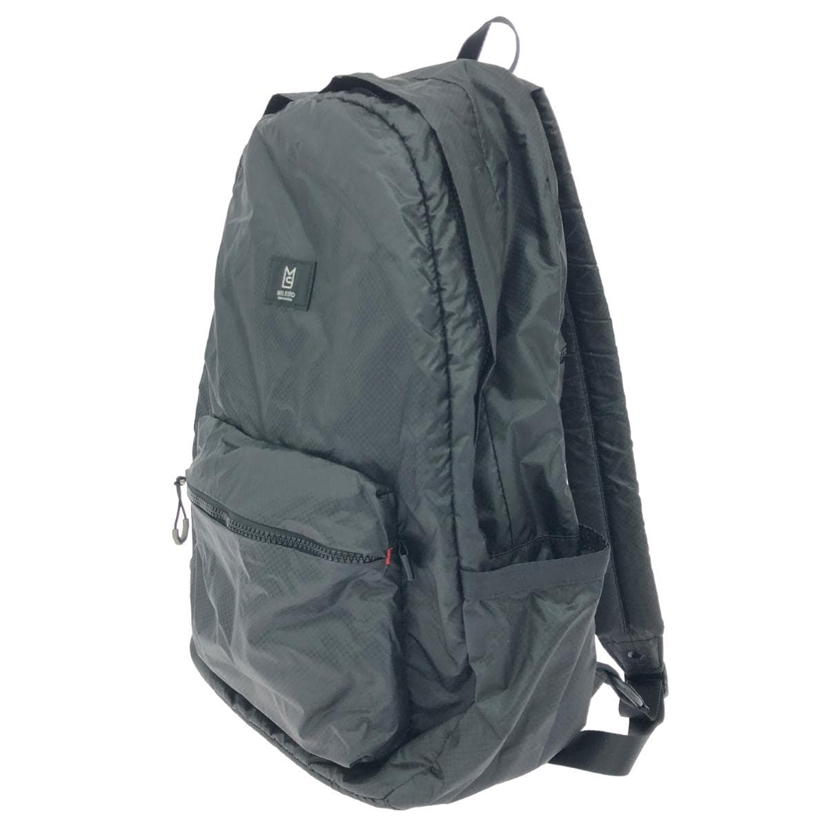 Milesto Backpack in good condition, nylon, black, for women 3