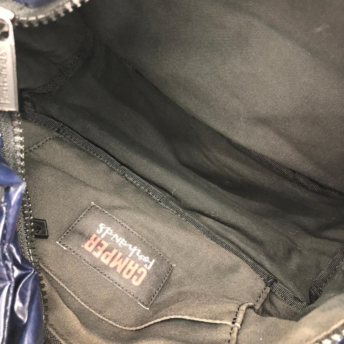 CAMPER 2WAY Bag Good Condition Nylon Navy Unisex 4
