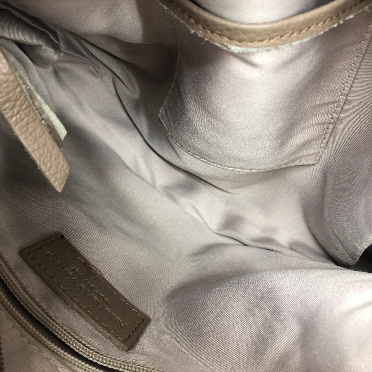 Pelletteria Veneta 2WAY Bag Leather Brown Women's 4