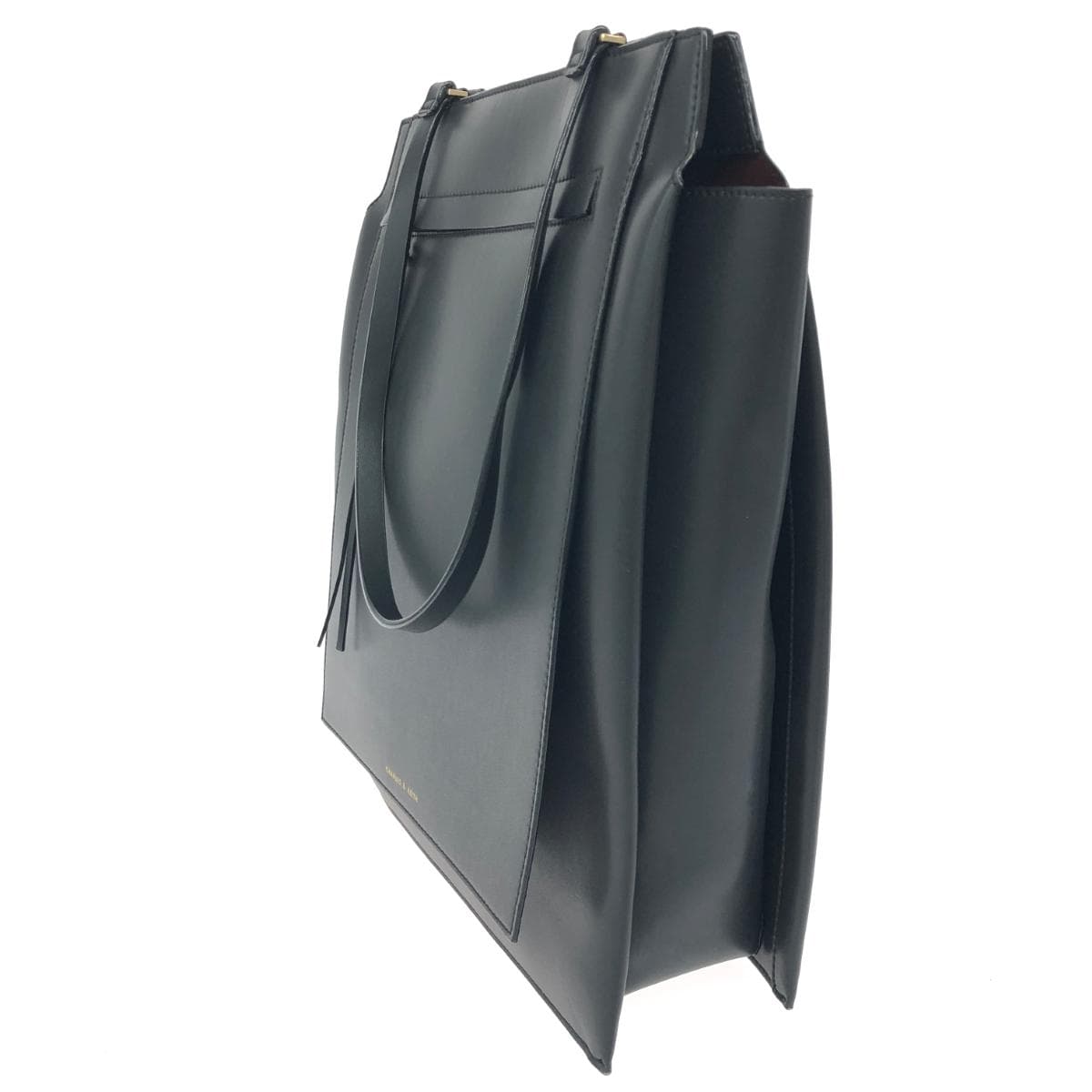 CHARLES&KEITH Tote Bag Fake Leather Black Women's 3