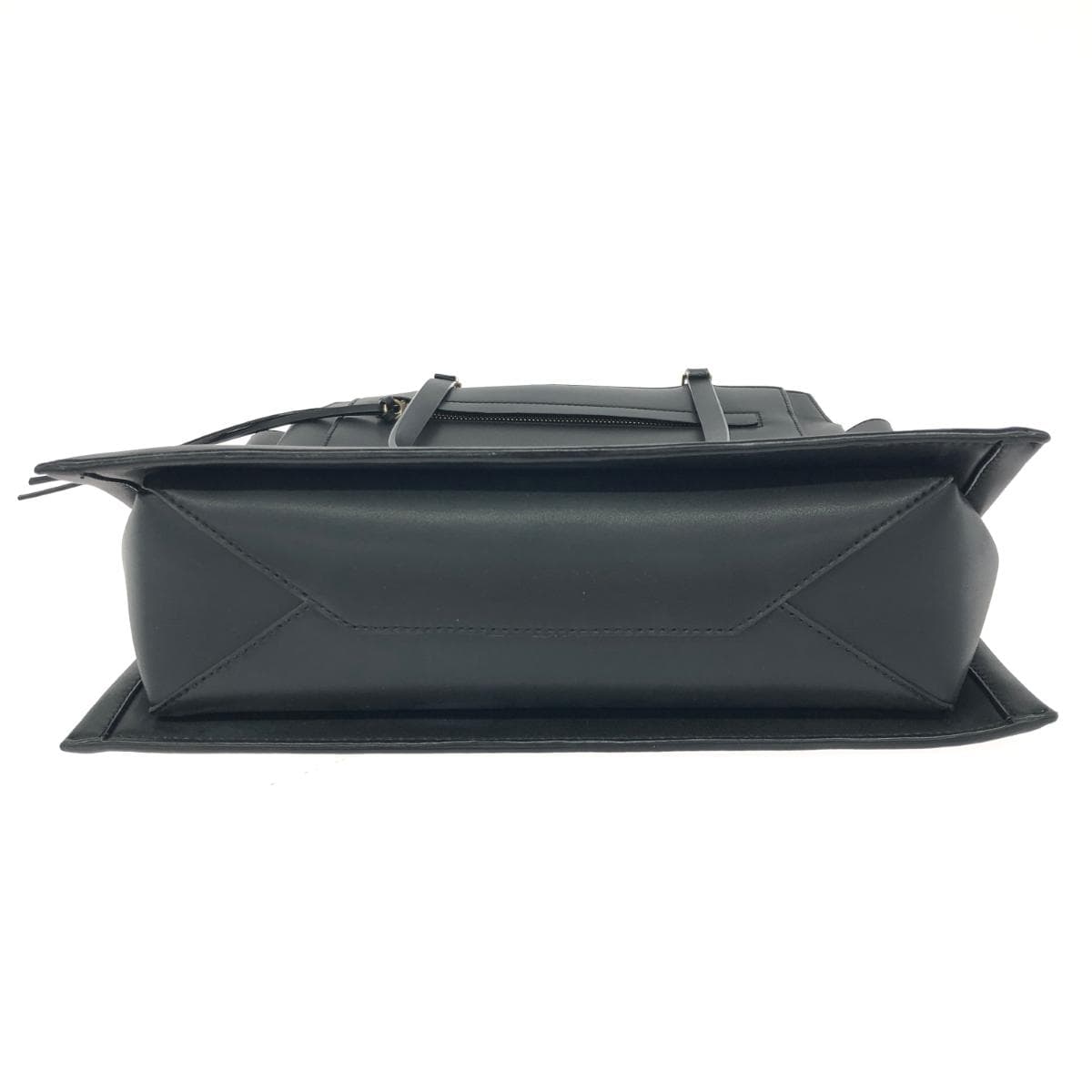 CHARLES&KEITH Tote Bag Fake Leather Black Women's 5