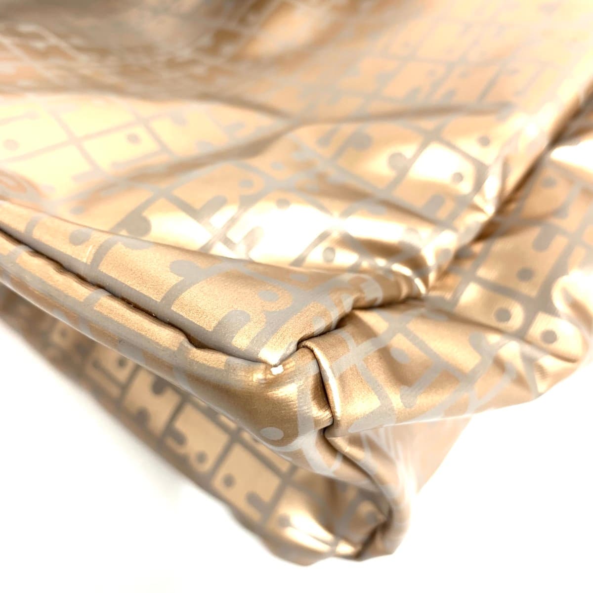 RaviRavi Shoulder Bag in Good Condition Kiki2 Nylon Rose Gold Gold Color/Pink for Women 10