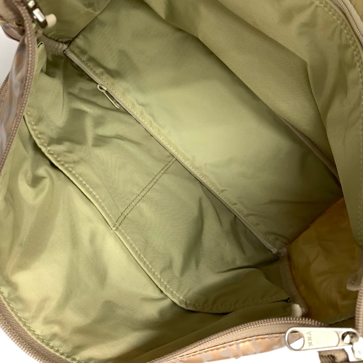 RaviRavi Shoulder Bag in Good Condition Kiki2 Nylon Rose Gold Gold Color/Pink for Women 8