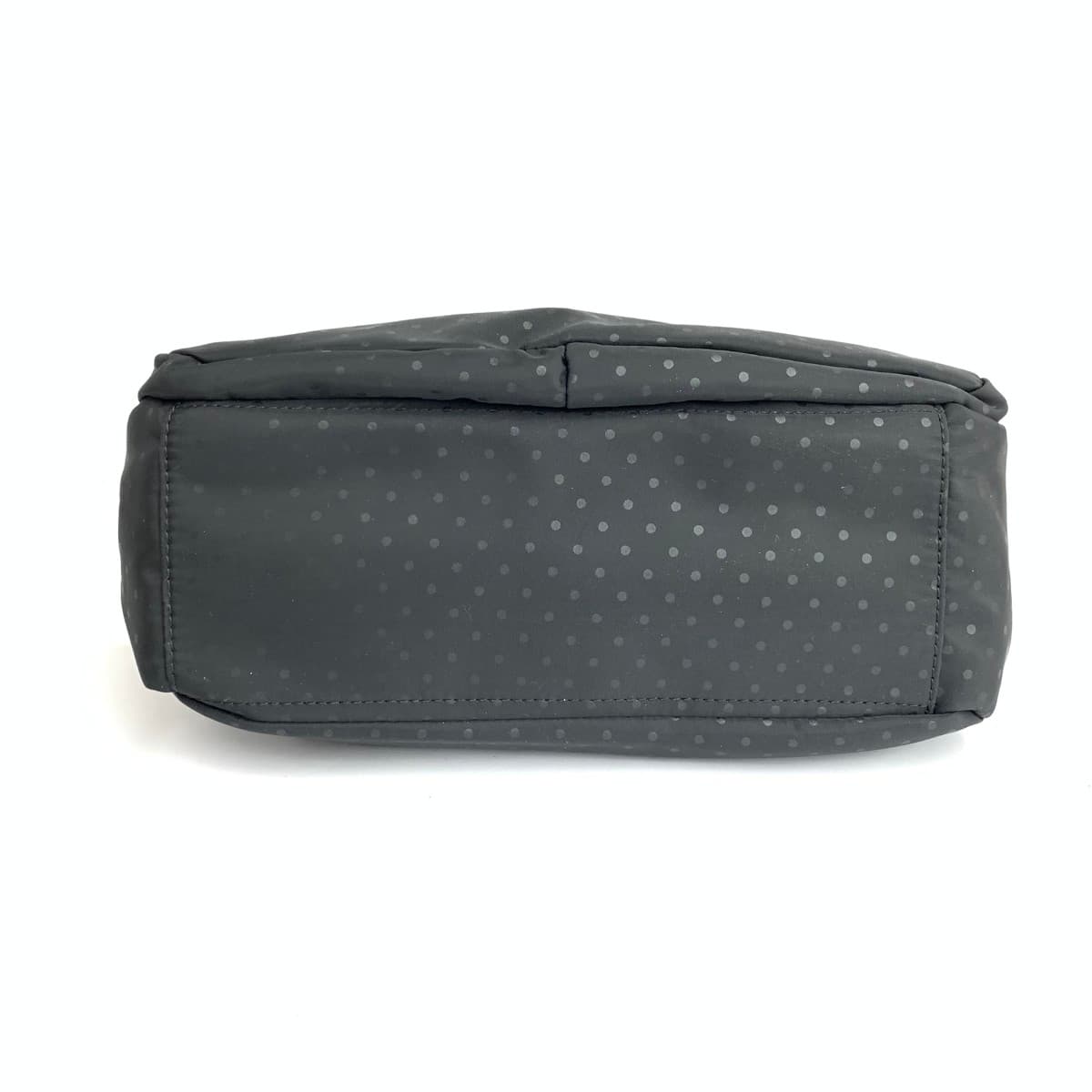 Sac Multiway Shoulder Bag Like New Dot Pattern Nylon Black Women's 4