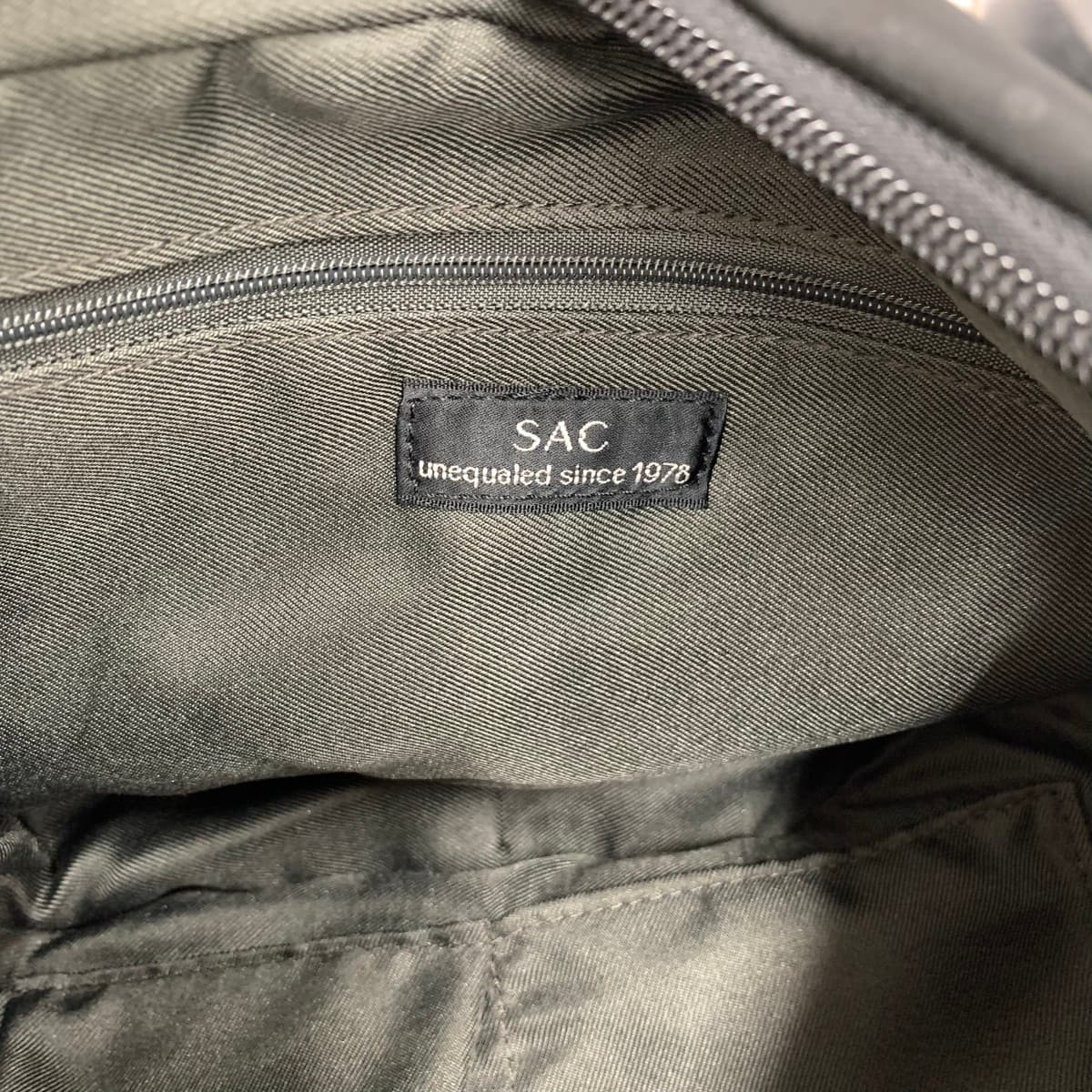 Sac Multiway Shoulder Bag Like New Dot Pattern Nylon Black Women's 9