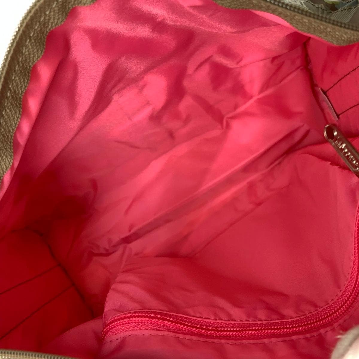 LeSportsac Mini Shoulder Bag Excellent Condition Floral Blissful Nylon Beige Ladies 6