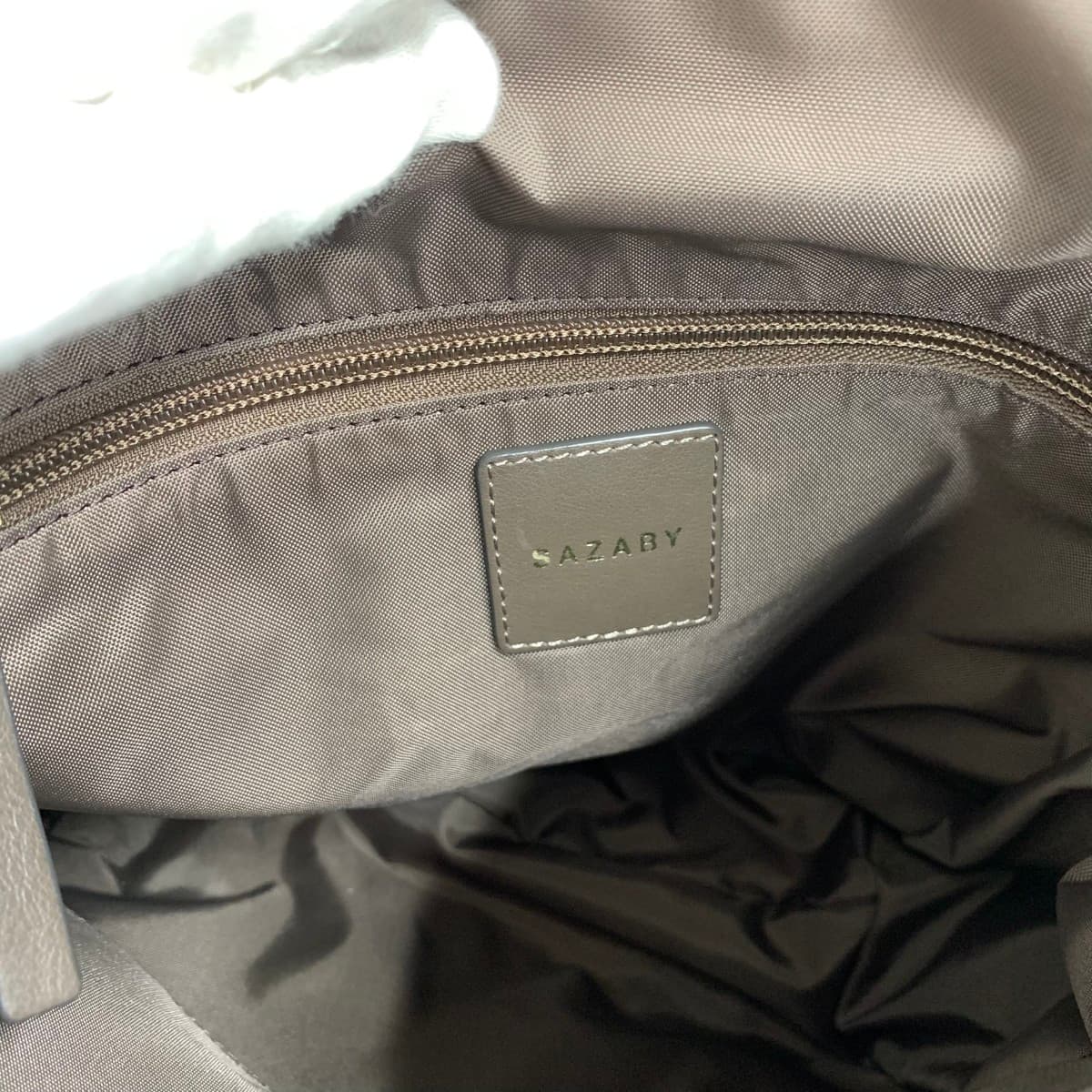 SAZABY Sazaby Backpack Neoprene Greige Women's 6