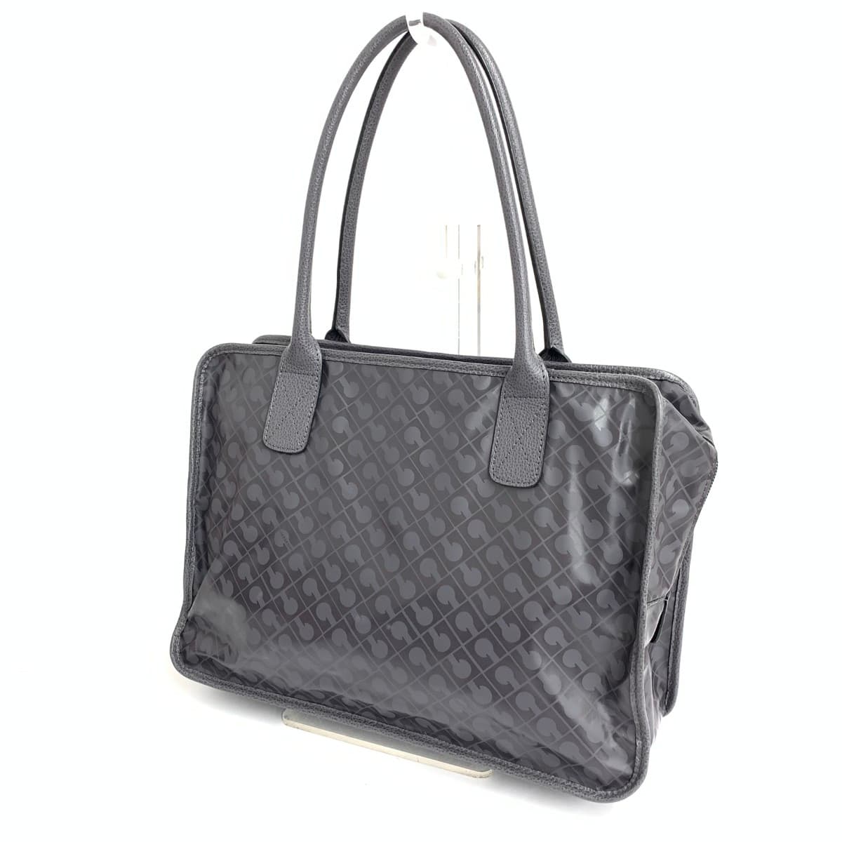 GHERARDINI Tote Bag Soft Nylon Gray for Women 3