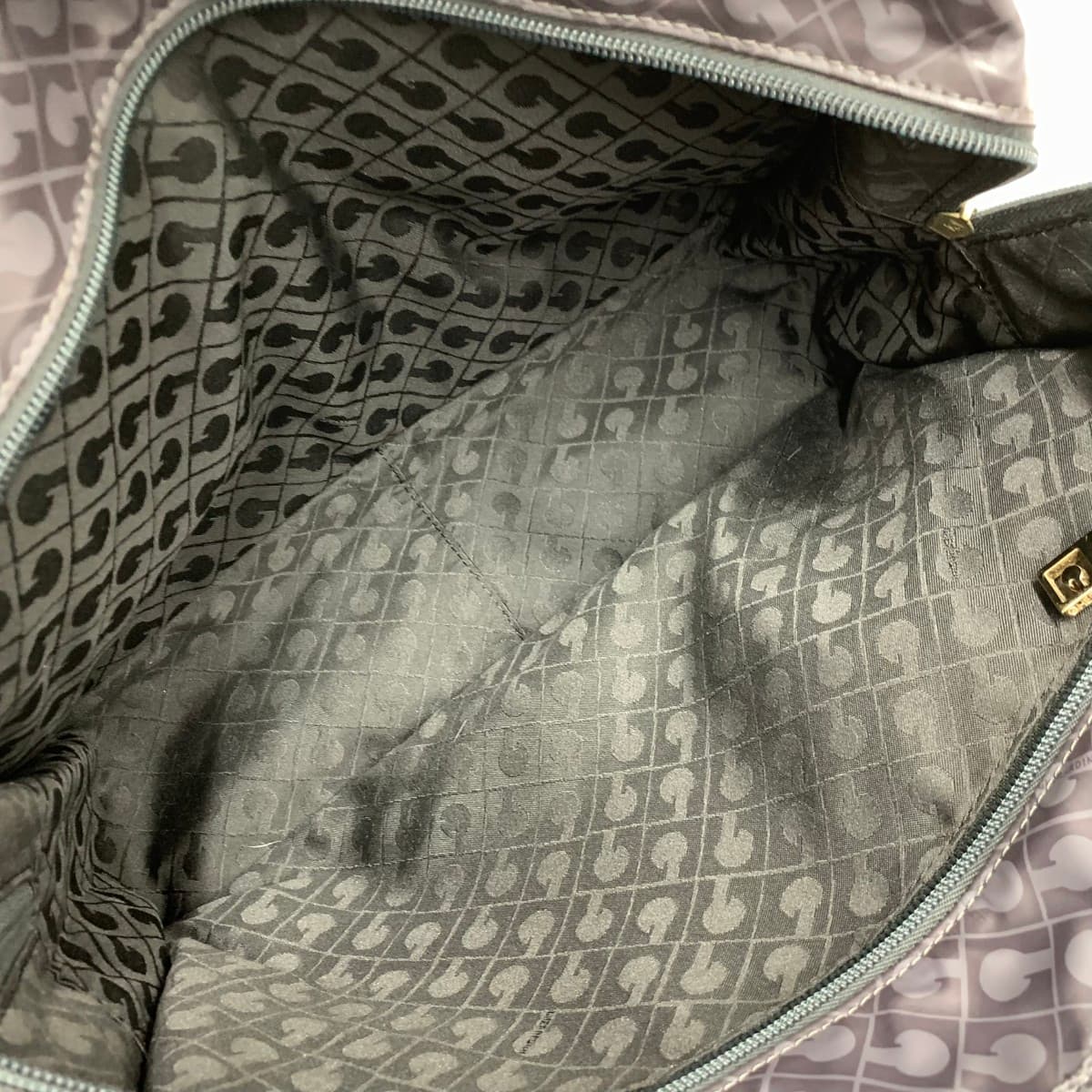 GHERARDINI Tote Bag Soft Nylon Gray for Women 6