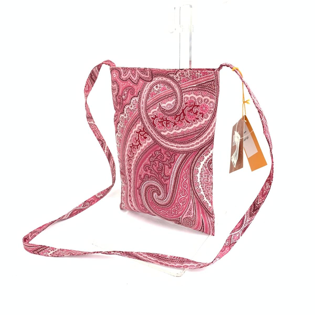 ETRO Etro Mini Shoulder Bag Unused Item Paisley Polyester Pink Ladies 3