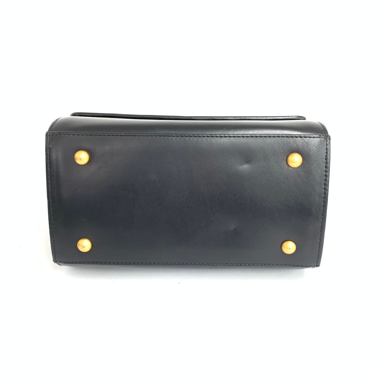 Ungaro fuchsia 2WAY handbag in good condition, leather, black, ladies 5