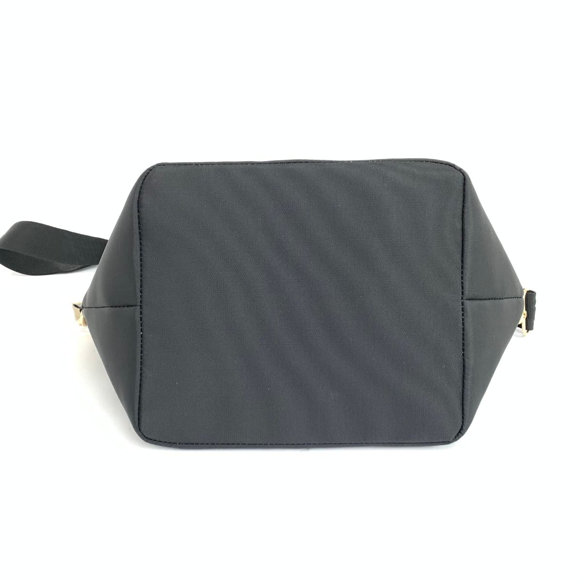 Quatre Saisons 2WAY bag in good condition, nylon, black, for ladies 5