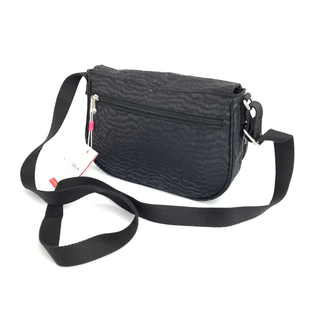 KIPLING Kipling Mini Shoulder Bag Unused Item All-over Pattern Nylon Black Ladies 3