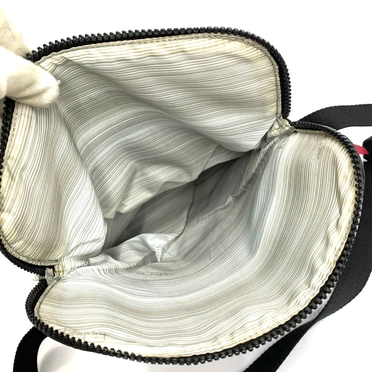 KIPLING Kipling Mini Shoulder Bag Unused Item All-over Pattern Nylon Black Ladies 8