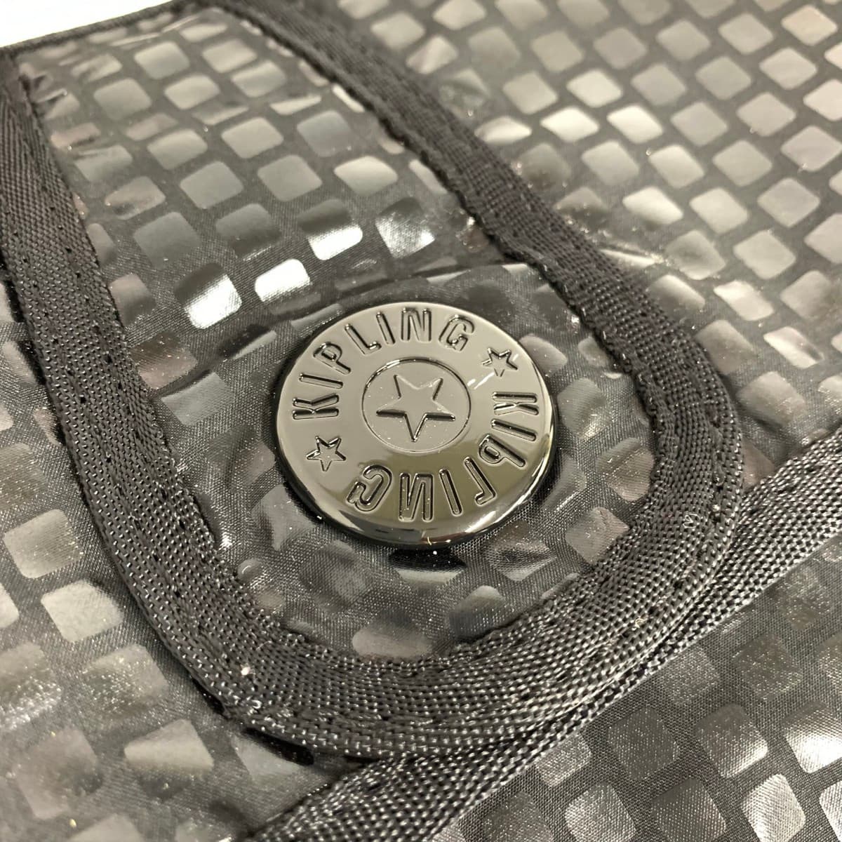 KIPLING Mini Shoulder Bag Good Condition Nylon Black Ladies 6