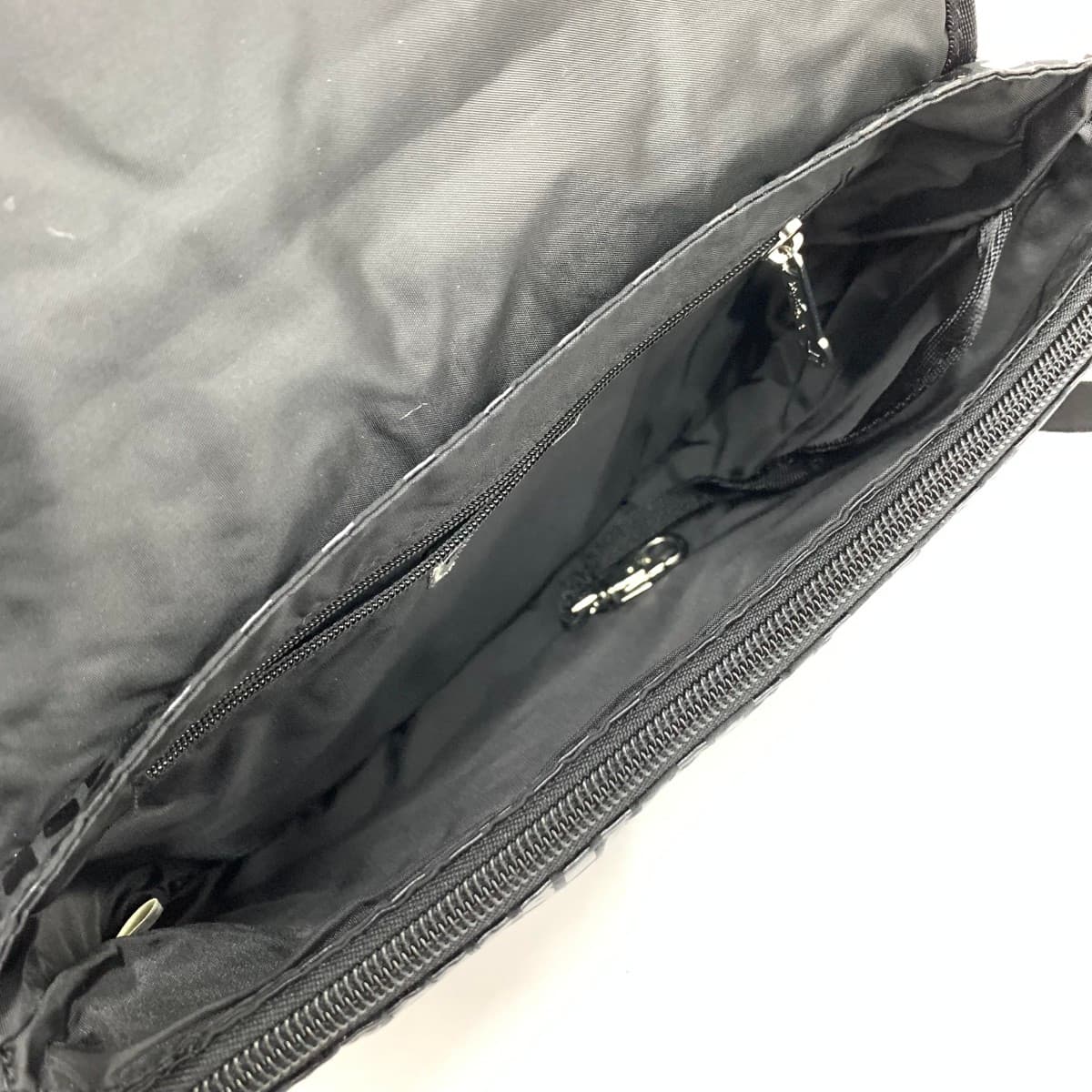 KIPLING Mini Shoulder Bag Good Condition Nylon Black Ladies 7