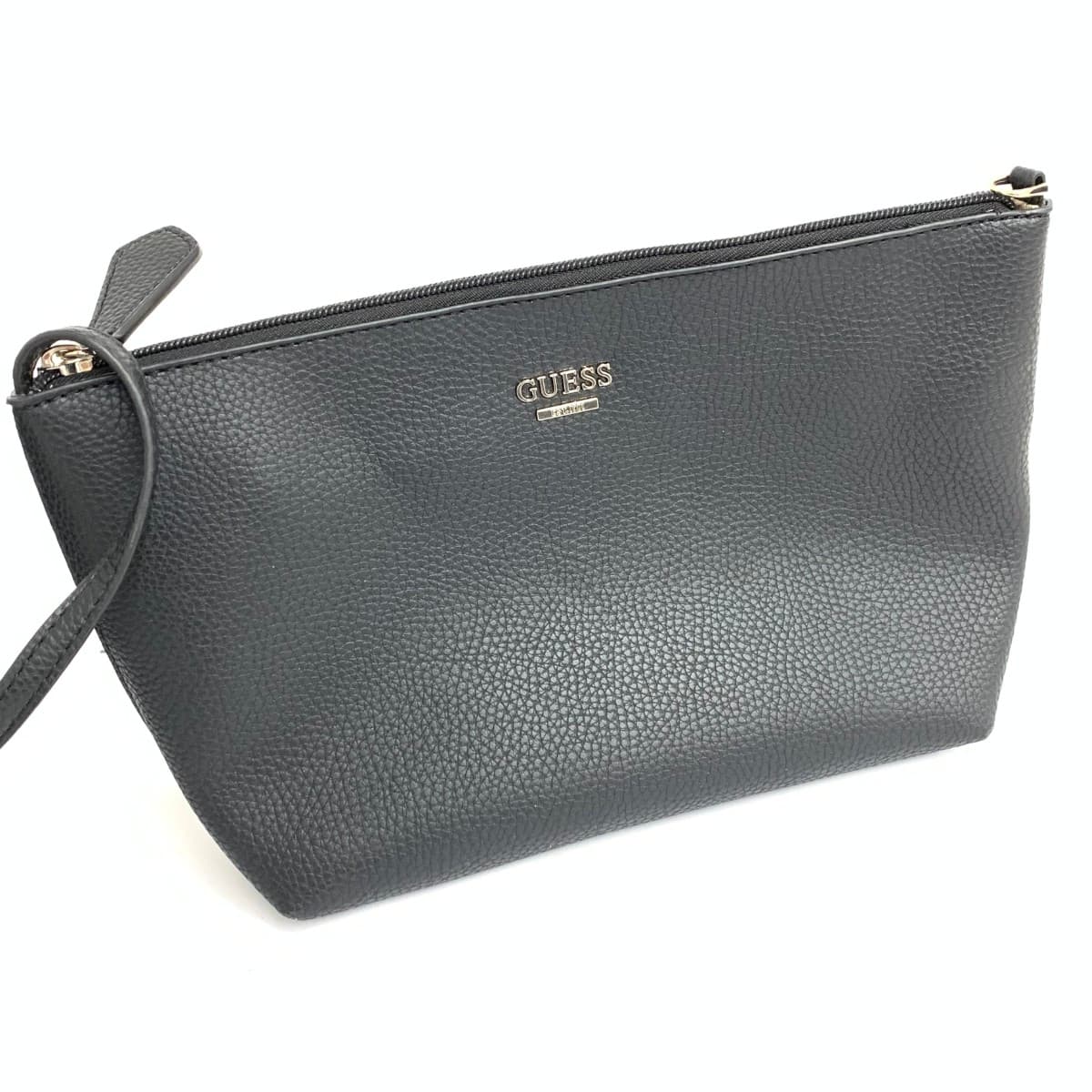 GUESS Reversible Tote Bag Unused Item Logo PVC Black Women's 9