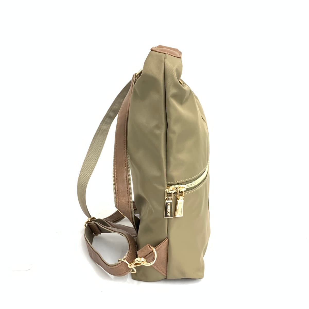 Emuor 2WAY backpack unused item nylon beige women's 2