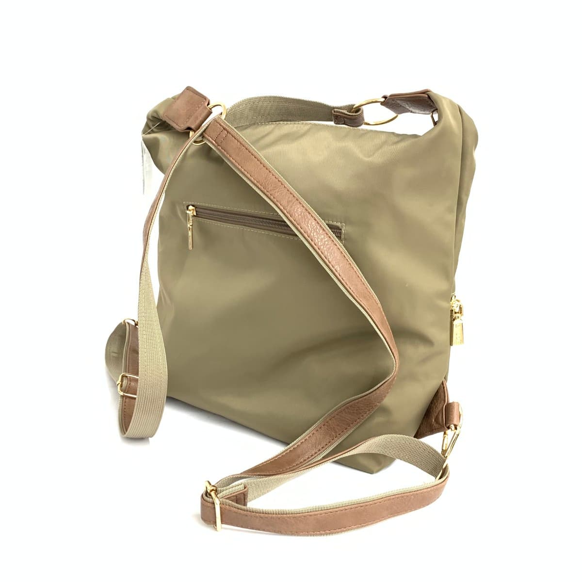 Emuor 2WAY backpack unused item nylon beige women's 3
