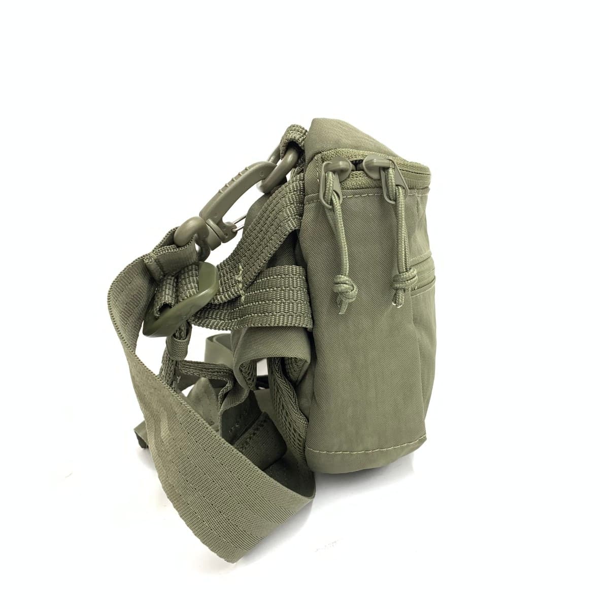 adidas Shoulder and Body Bag in Excellent Condition Trefoil Nylon Khaki Unisex 2