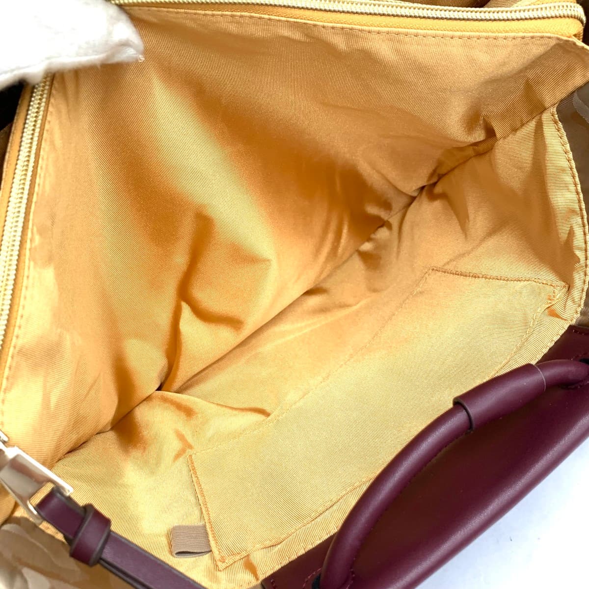 CHRISTIAN OLIVIER 2WAY Tote Bag Unused Camouflage Nylon Beige Women's 9