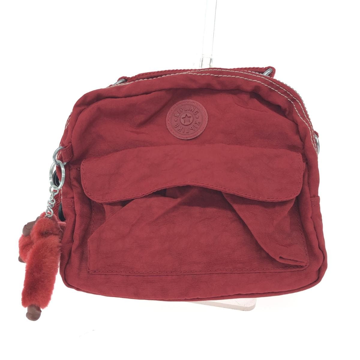 KIPLING 2-Way Bag/Backpack   Nylon    Red