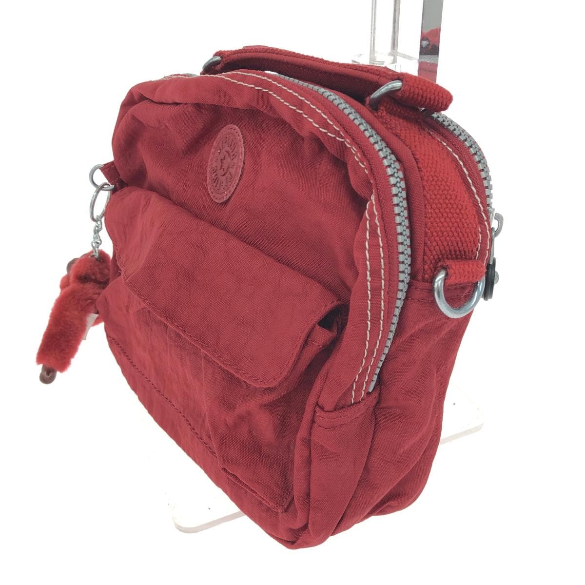 KIPLING 2-Way Bag/Backpack   Nylon    Red 3
