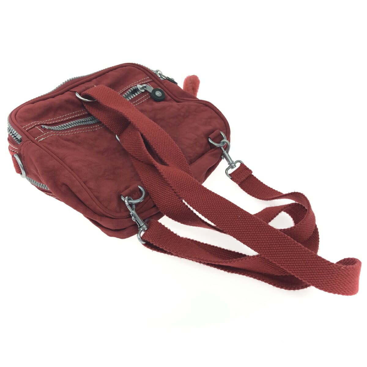 KIPLING 2-Way Bag/Backpack   Nylon    Red 6