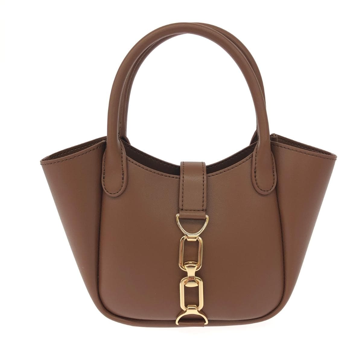 CHARLES&KEITH 2WAY bag in good condition, PVC, brown 2