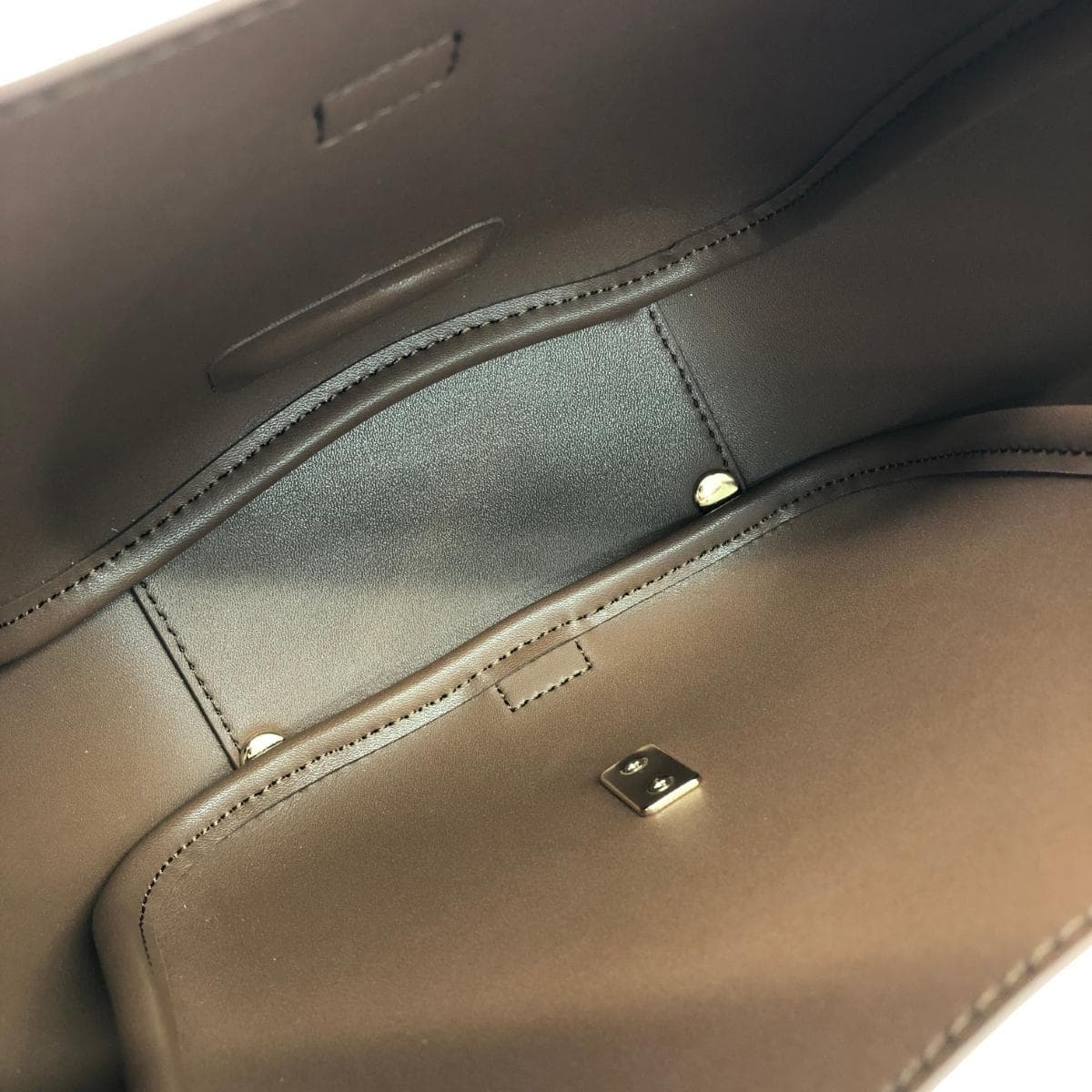 CHARLES&KEITH 2WAY bag in good condition, PVC, brown 5