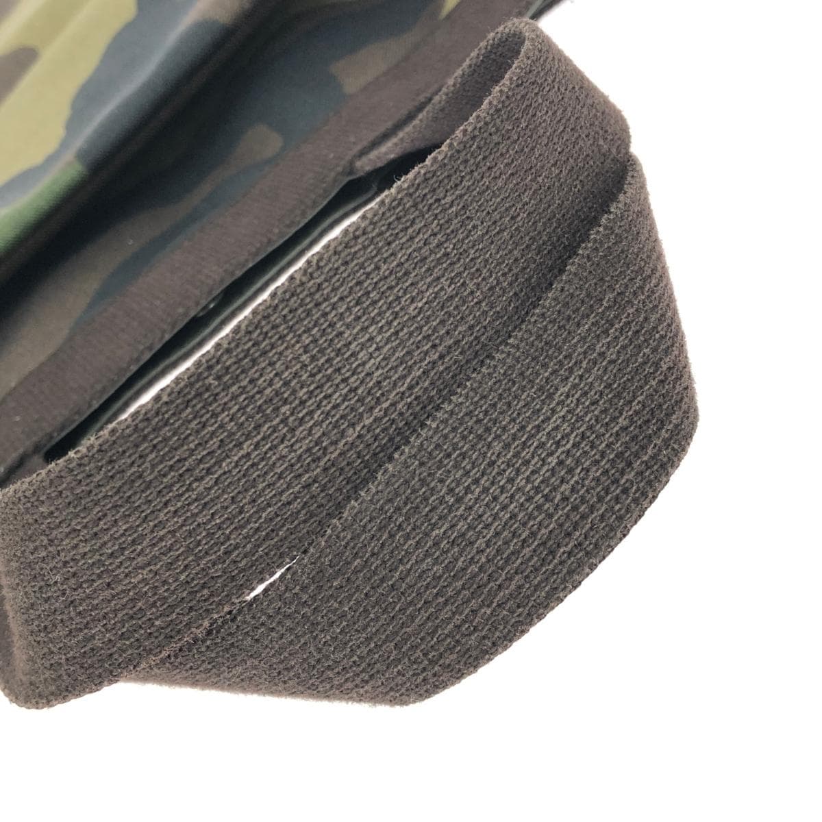 Herve Chapelier Large Boat Tote Bag Camouflage/Cordura Nylon 725W Khaki 7