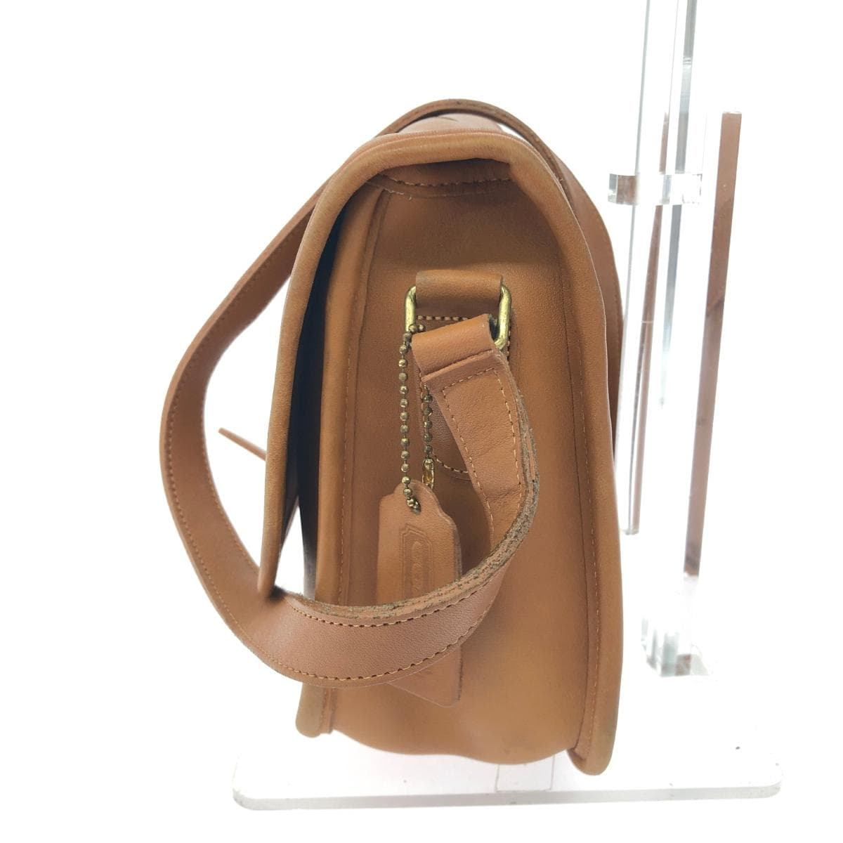 COACH Old Coach / Shoulder Bag Classic City / Turn Lock / Made in USA / Grained Leather 9790 Brown Ladies 2