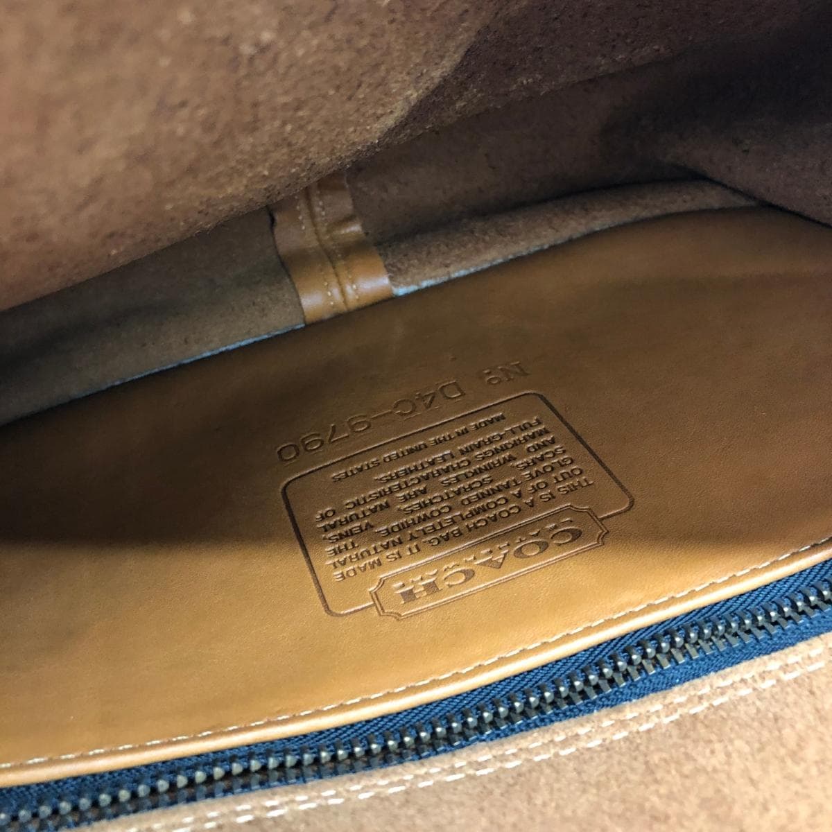 COACH Old Coach / Shoulder Bag Classic City / Turn Lock / Made in USA / Grained Leather 9790 Brown Ladies 4