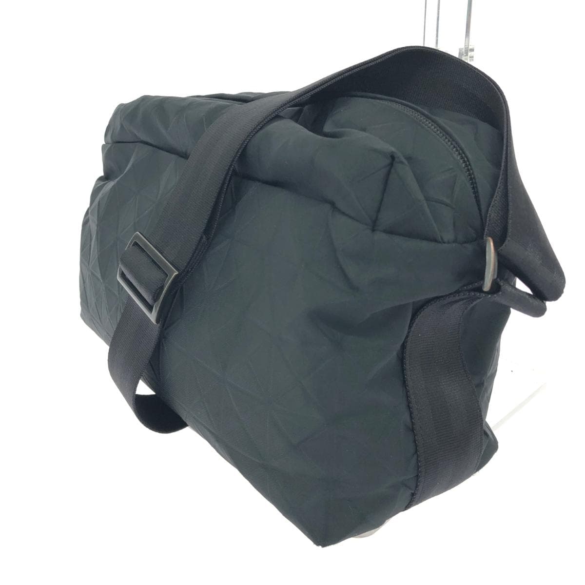 PLEATS PLEASE Shoulder Bag / Triangle Black Ladies 3