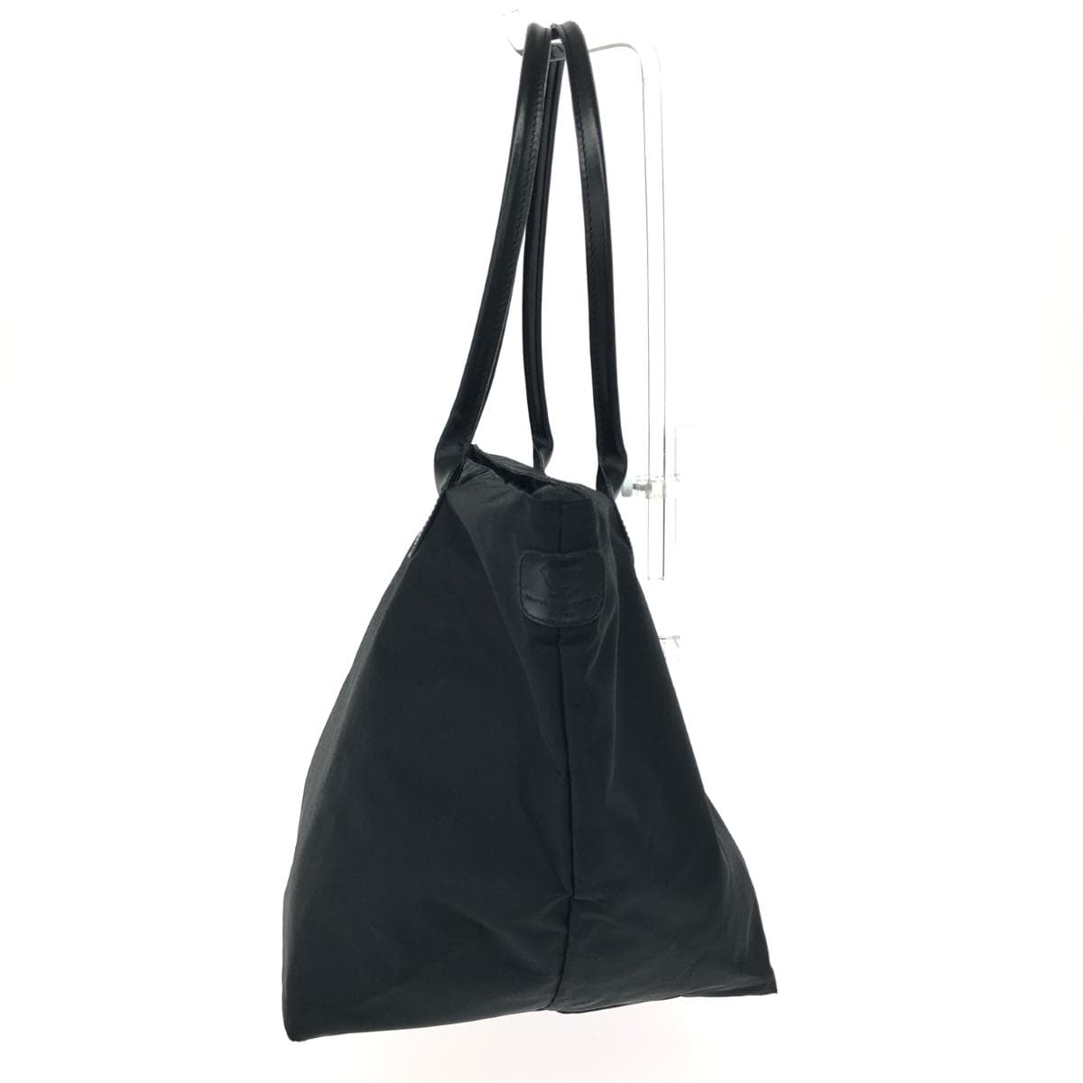 Herve Chapelier Tote Bag Nylon Black Ladies 2