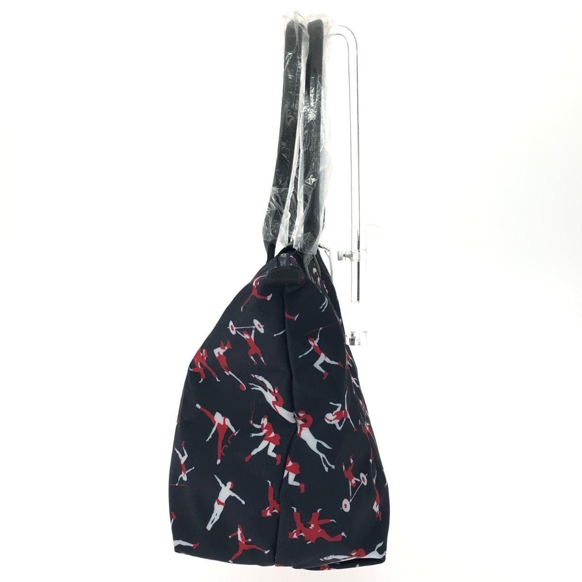 LONGCHAMP Longchamp Tote Bag / Pliage Unused Item Nylon / Tokyo Olympic Limited Edition White / Red / Navy Women's 2