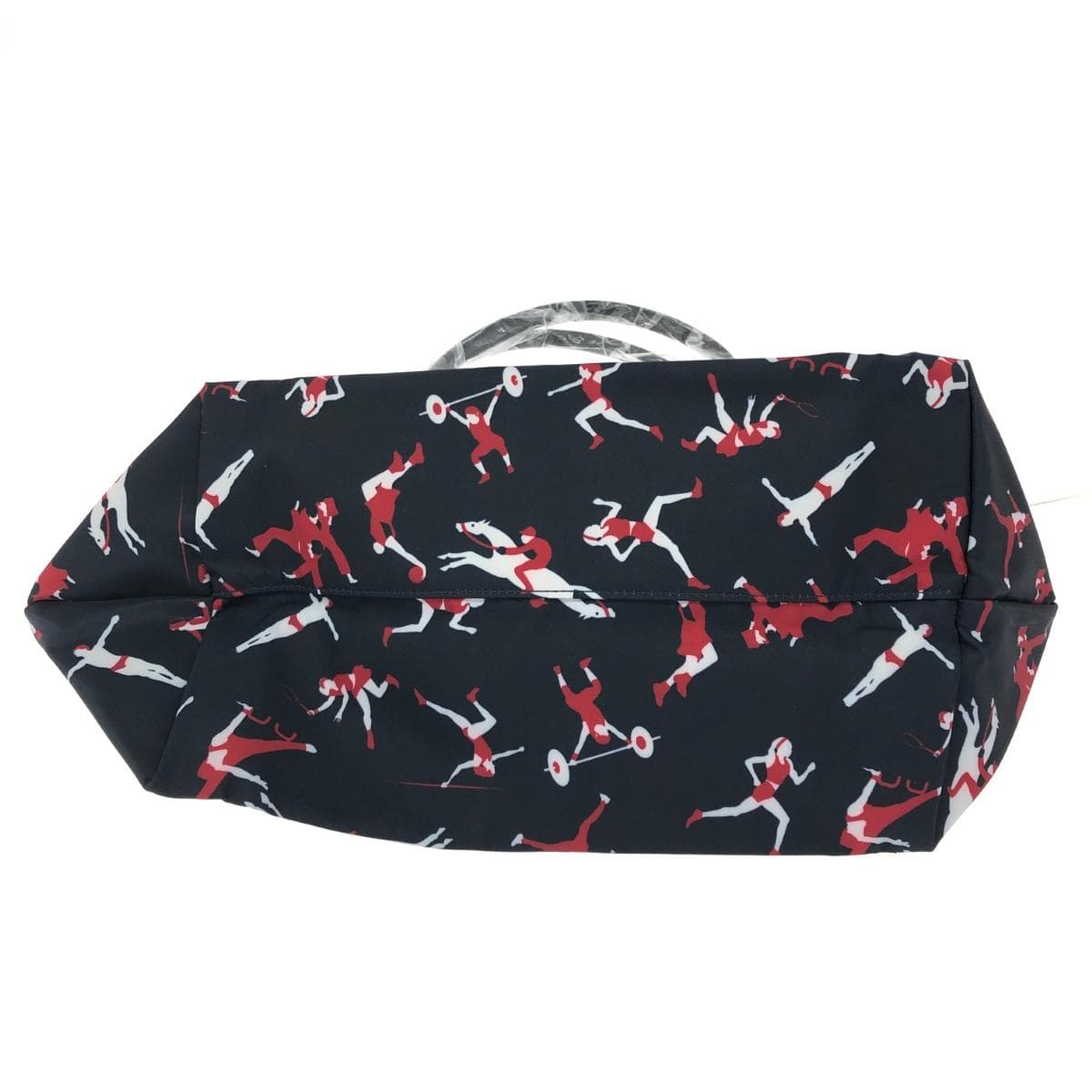 LONGCHAMP Longchamp Tote Bag / Pliage Unused Item Nylon / Tokyo Olympic Limited Edition White / Red / Navy Women's 5