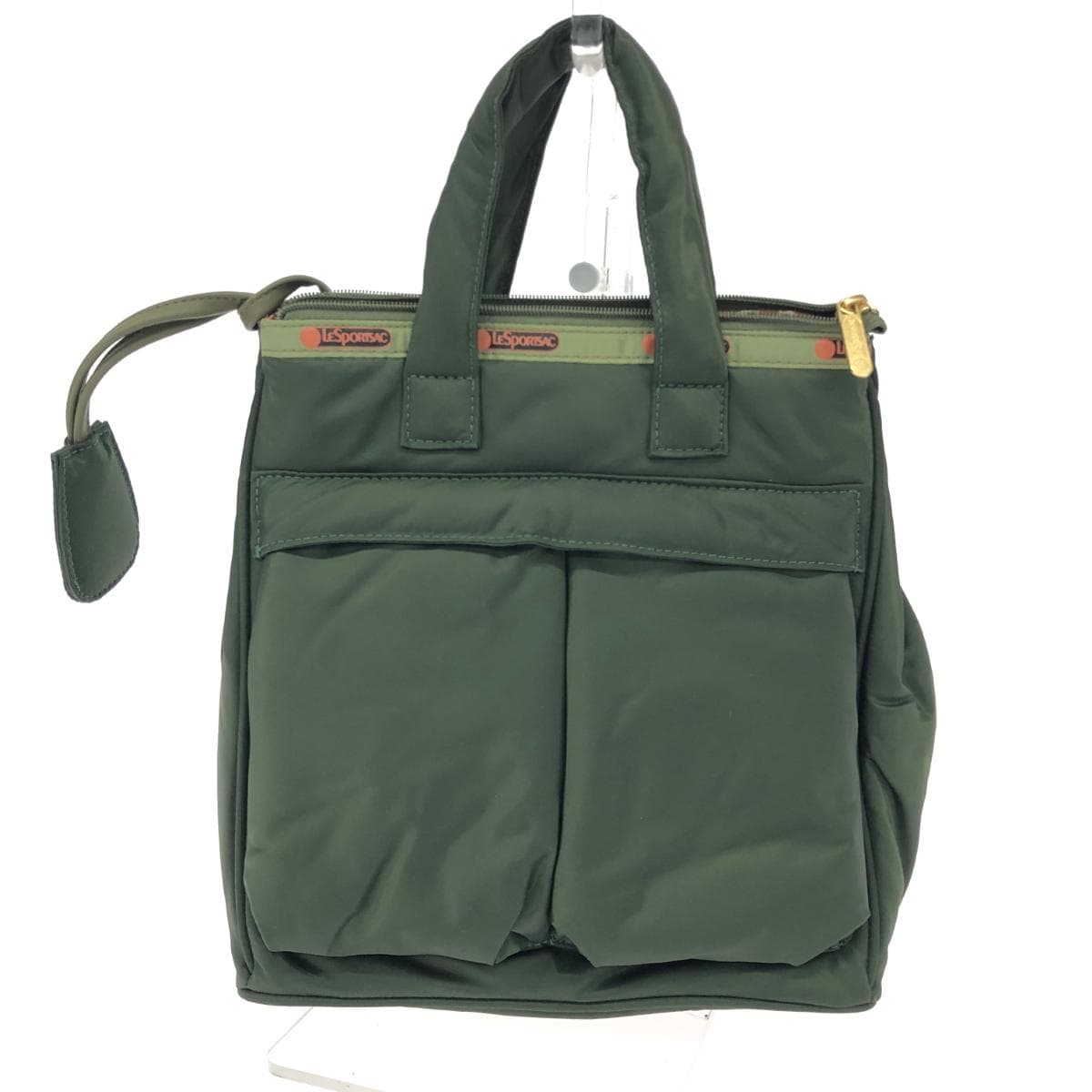 LeSportsac 2WAY Bag / Atelier / Helmet Bag Like New Nylon Green Unisex 2