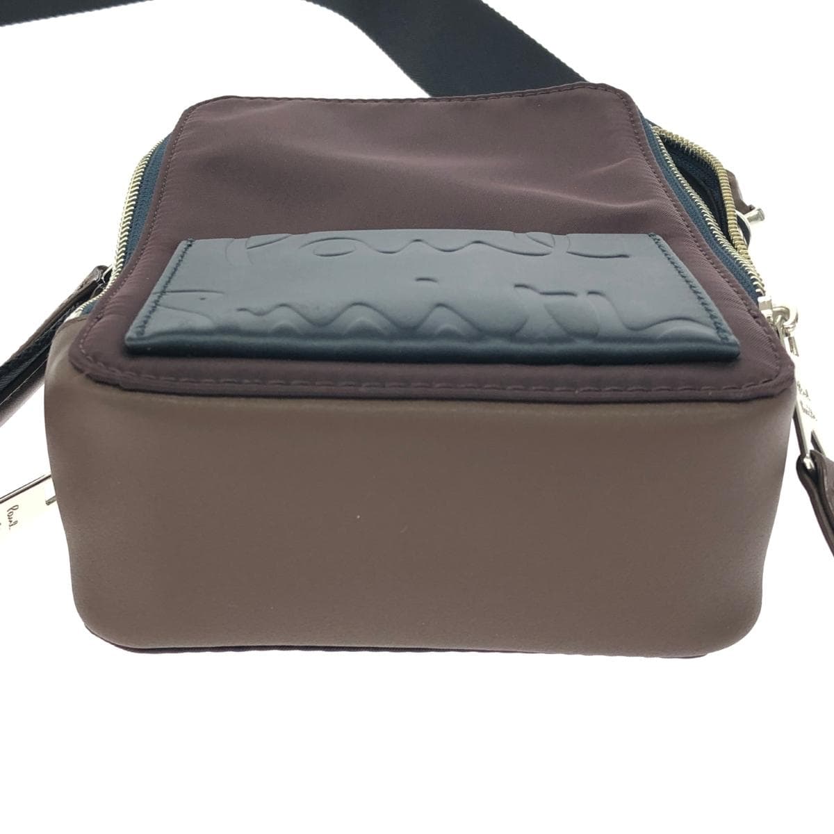 Paul Smith Shoulder Bag - Good Condition - Nylon and Leather - Brown - Unisex 6