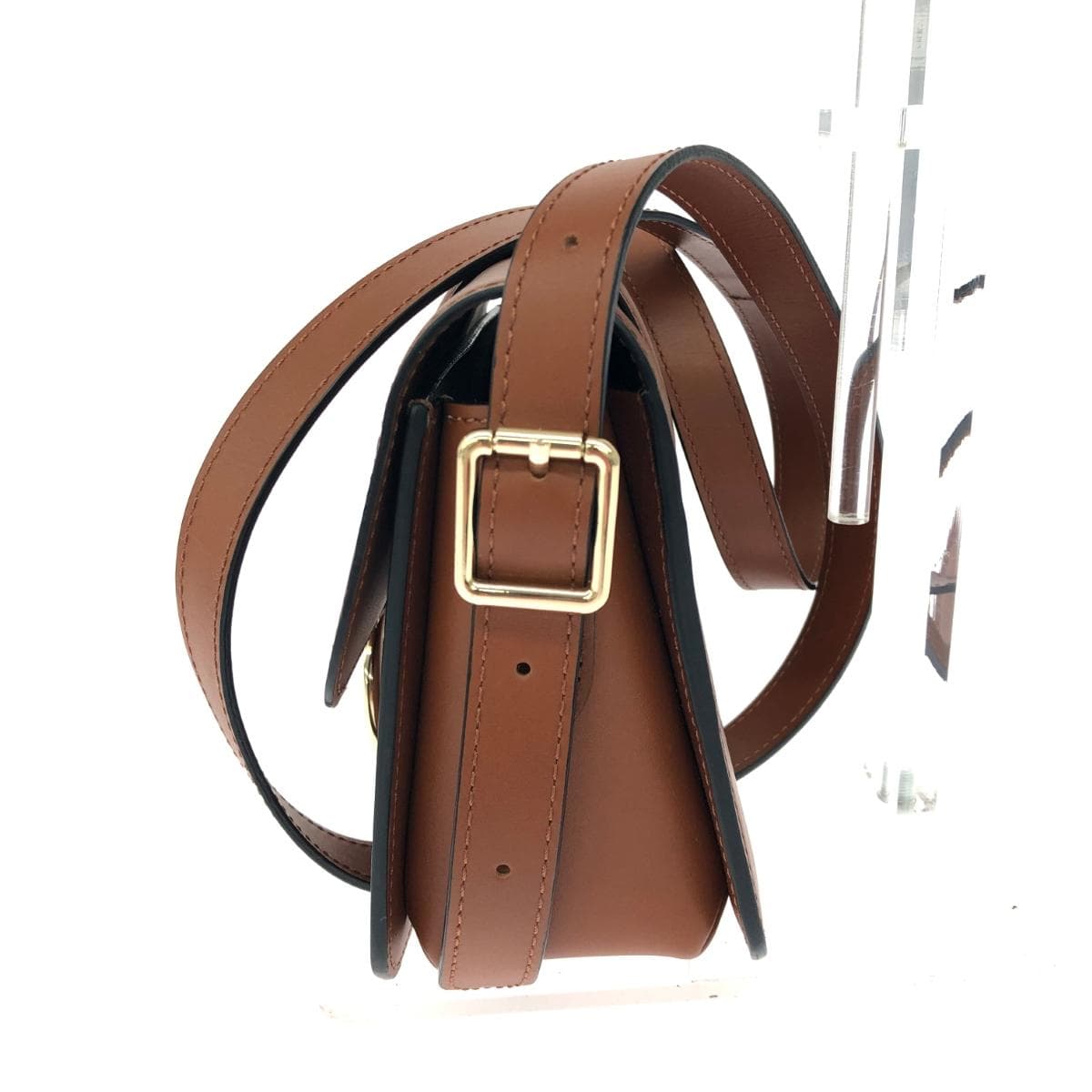 LONGCHAMP Shoulder Bag / Box Trot - Good Condition - Leather - Brown - Women's 2