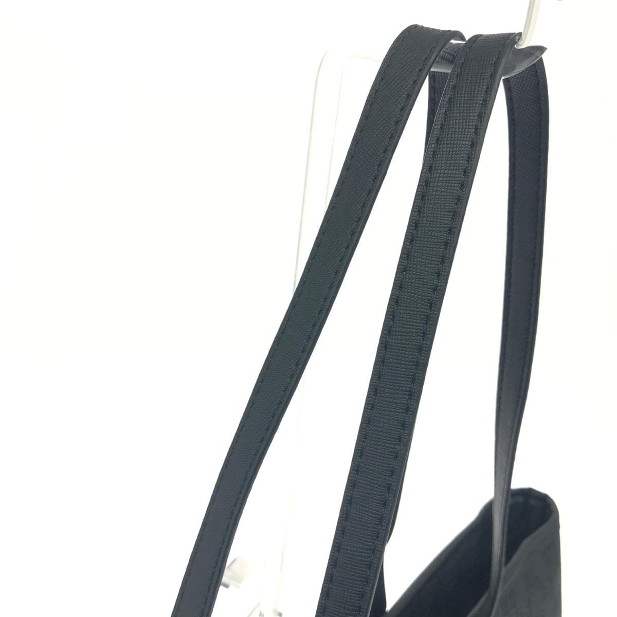 NIKE Tote Bag Jordan Monogram Excellent Condition MM0896 Black Men's 4