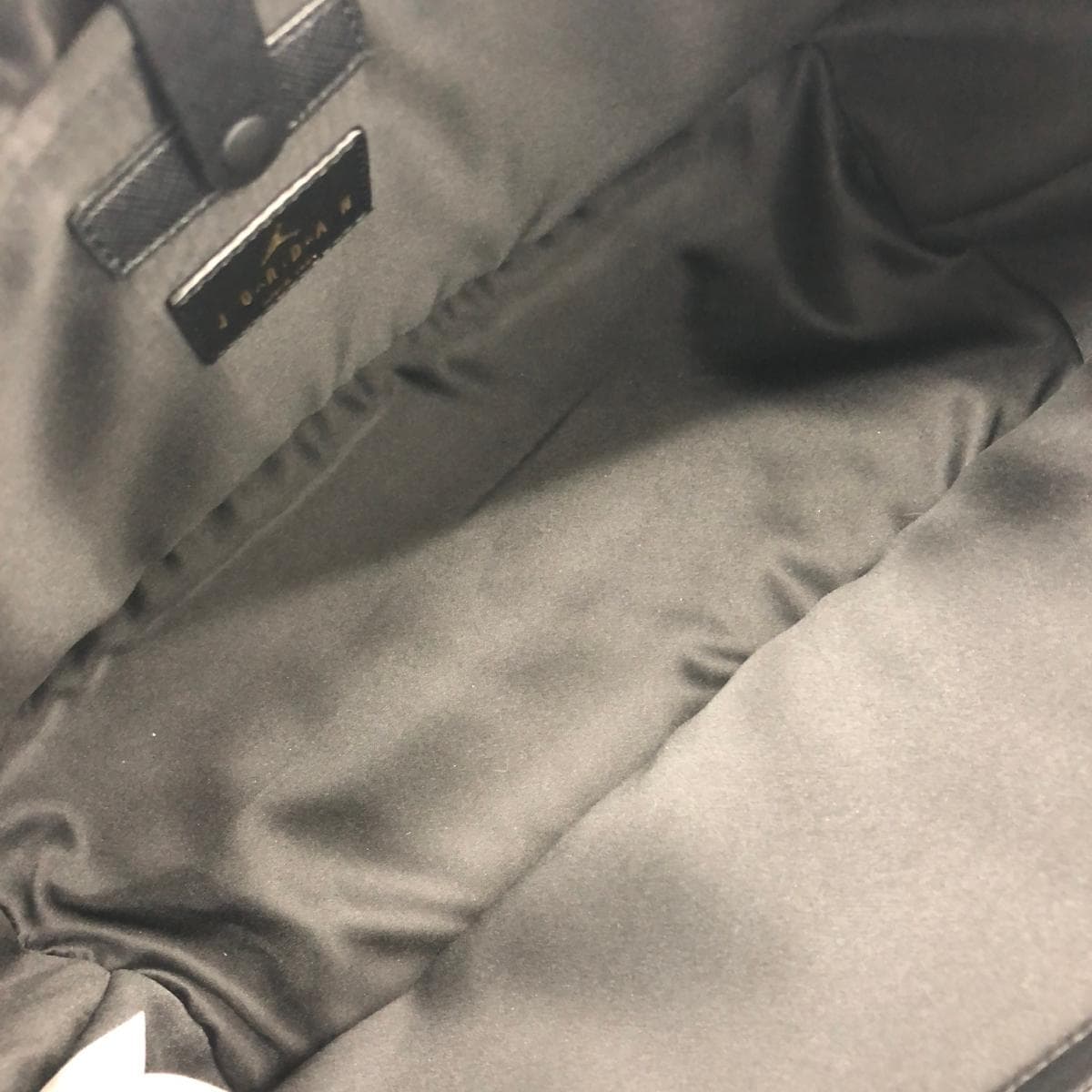 NIKE Tote Bag Jordan Monogram Excellent Condition MM0896 Black Men's 7