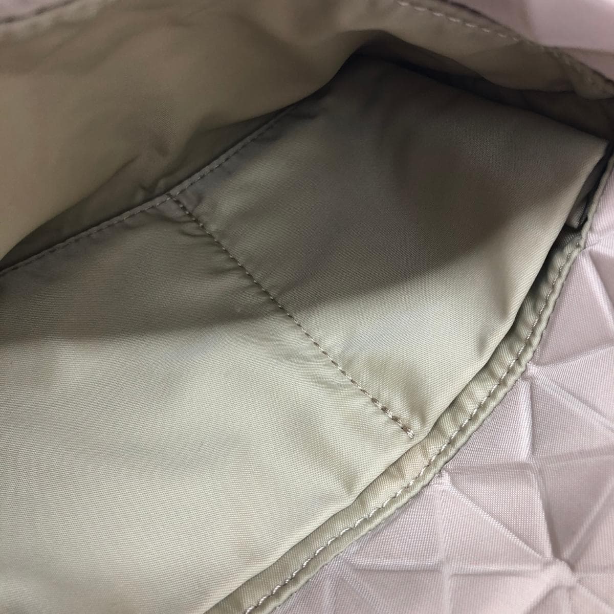 PLEATS PLEASE Pleats Please Shoulder Bag/Triangle Brown Women's 7