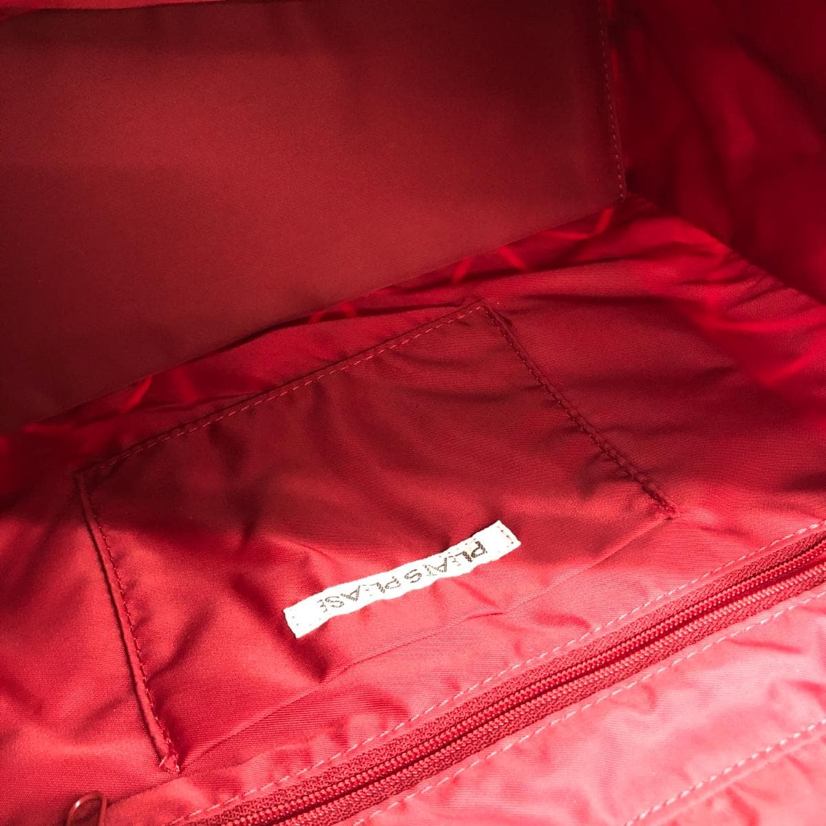 PLEATS PLEASE Shoulder Bag / Triangle Red (Women's) 4