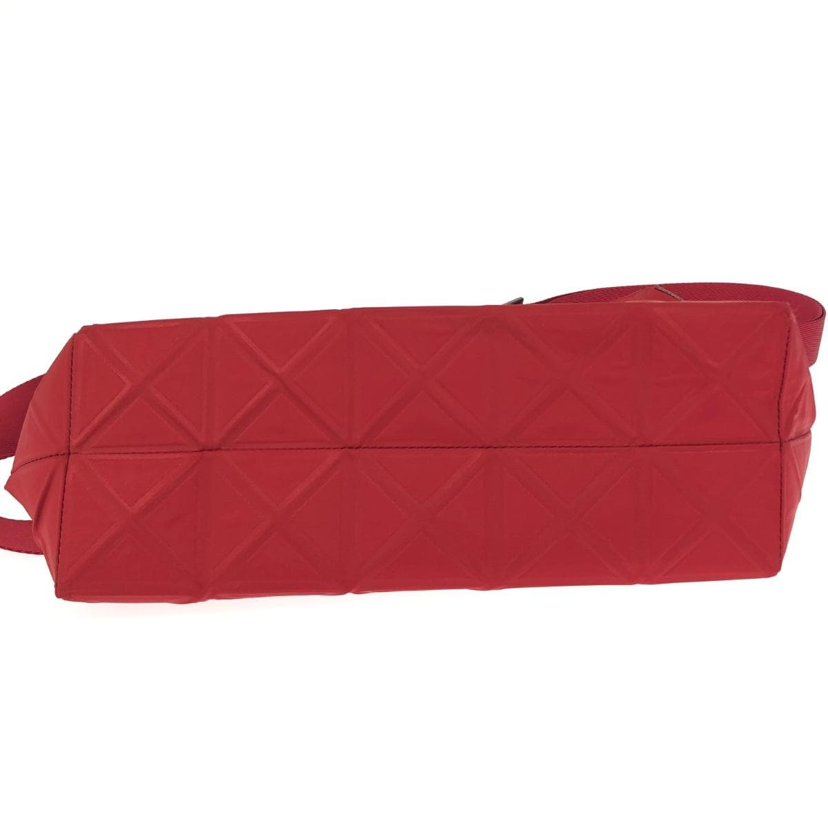 PLEATS PLEASE Shoulder Bag / Triangle Red (Women's) 5